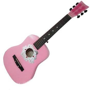 

Acoustic Guitar pink Colour
