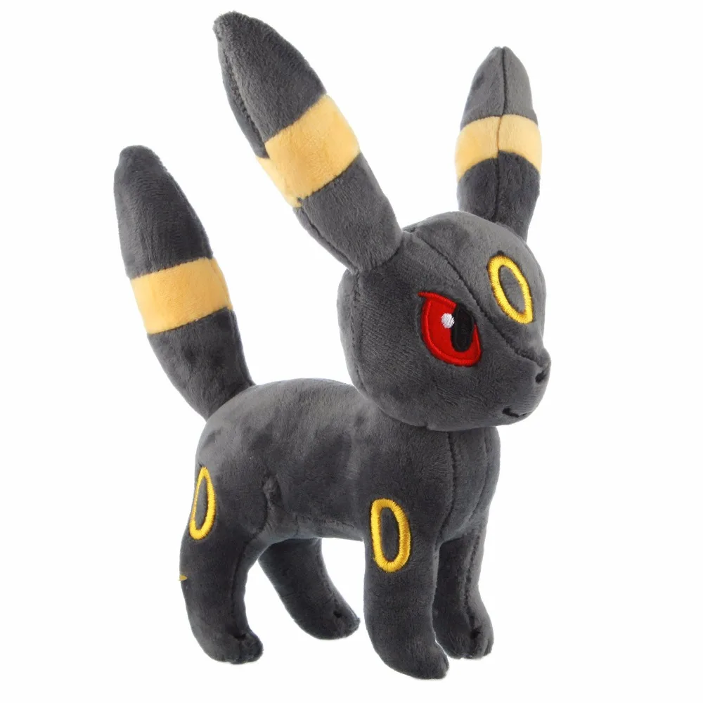 18 стиль " Плюшевые игрушки стоят/сидя Sylveon Umbreon Eevee Espeon vaporion Flareon Leafeon Плюшевые игрушки для кукол