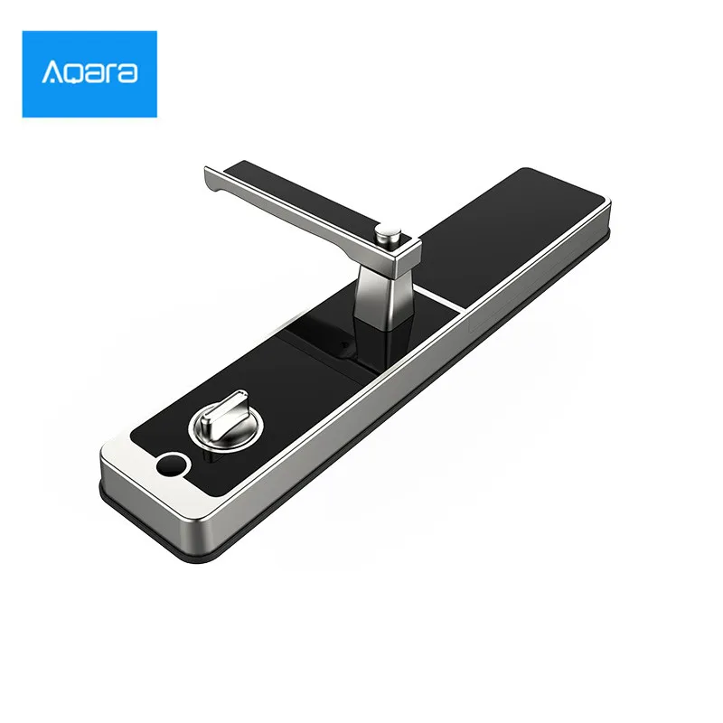  Xiaomi Aqara WiFi Fingerprint Smart Door Lock for Home Security-SILVER AND BLACK for xiaomi mi home