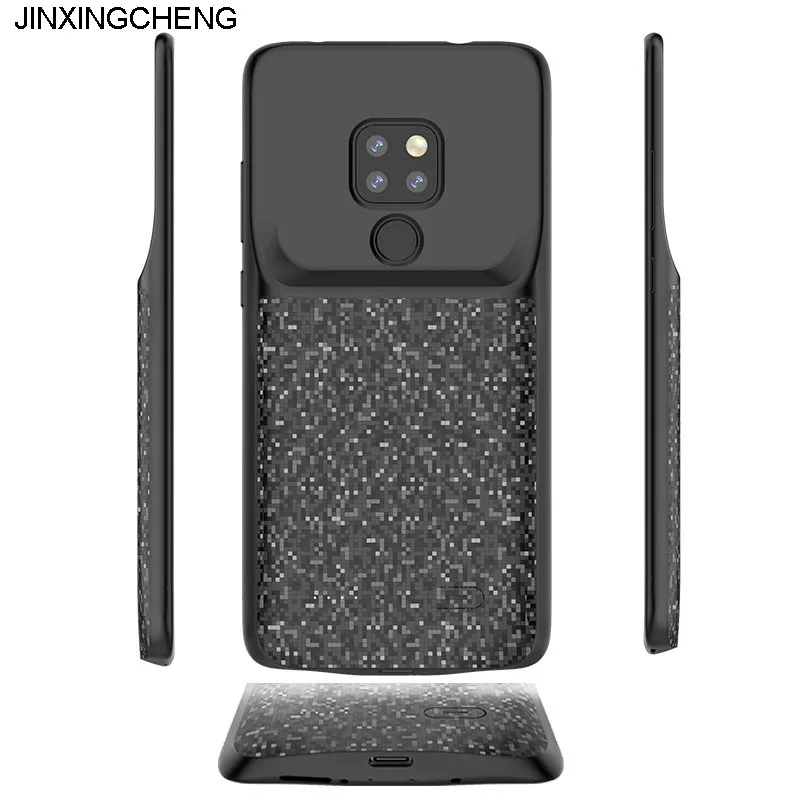 

JINXINGCHENG Silicone Frame Battery Charger Case for Huawei Mate 20 Pro 4700mAH Back Clip Fast Charger for Huawei Mate 20 cover