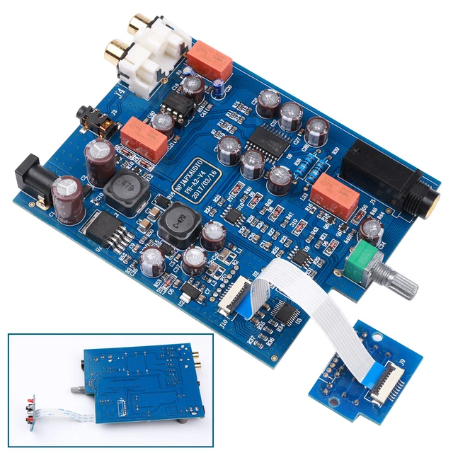 FX-AUDIO PH-A2 MINI HIFI audio Desktop Portable Headphone Amplifier OPA2604AP TPA6120 AMP
