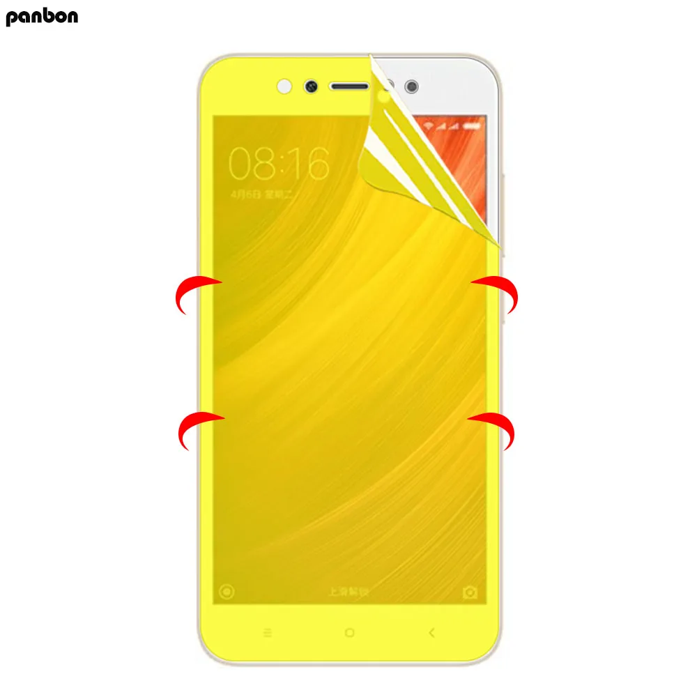 Мягкая гидрогелевая нано пленка из тпу для xiaomi Redmi note 7 6 5 Pro 5A Prime y1 lite защита экрана