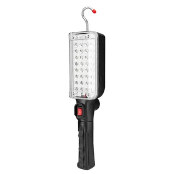 

Multifunction 34SMD LED Work Light Magnetic Hanging Inspection Lamp Hand Tor Flashlight Hook Torch Work Light For Camping 6.5
