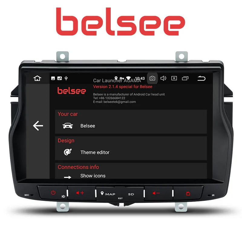 Discount Belsee Android 8.0 Car Radio Octa Core PX5 Touch HD Screen GPS Navigation Auto Stereo Head Unit Multimedia No DVD for Lada Vesta 4