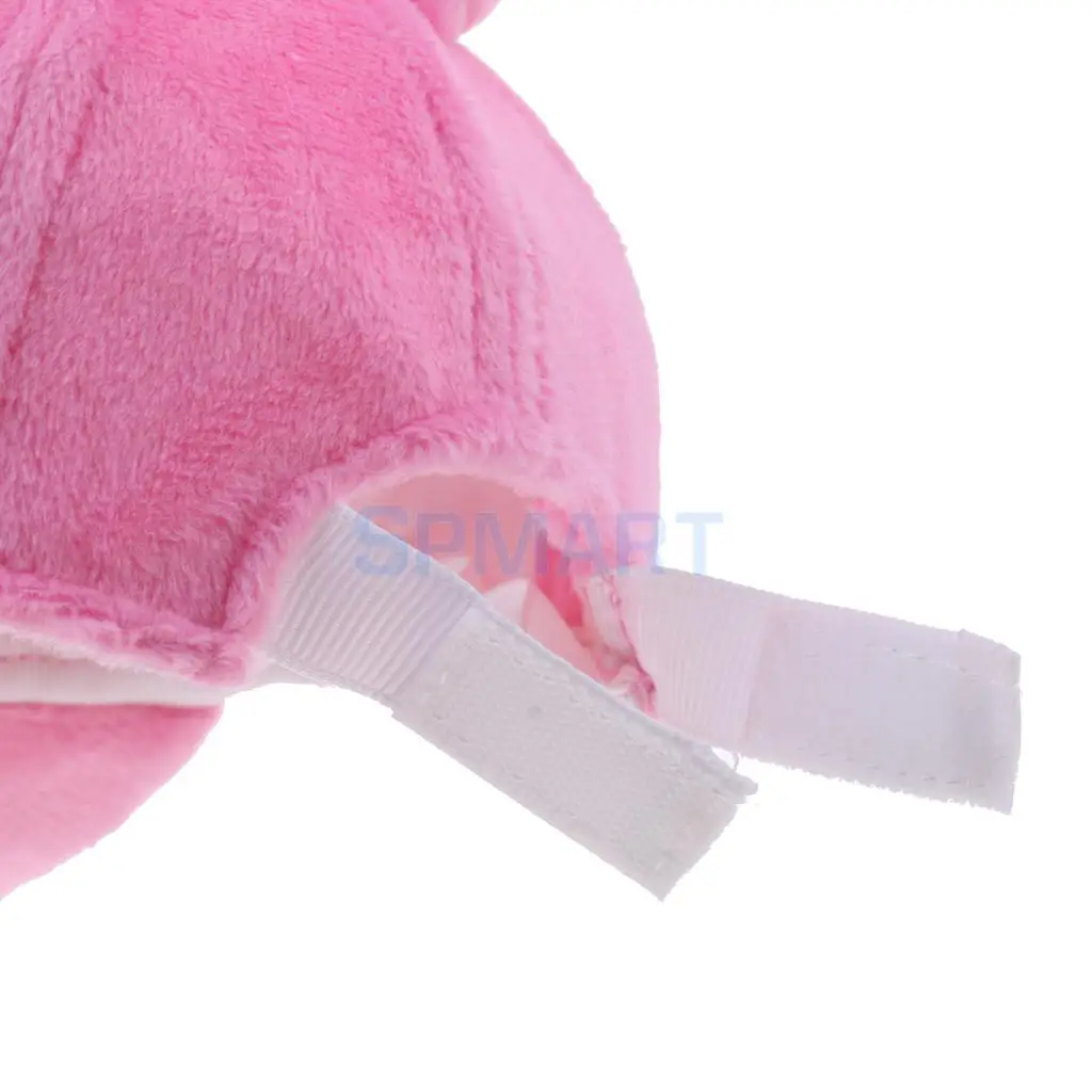 4 Colors Lovely Stuffed Flannel Rabbit Ears Peaked Cap Outfit for 1/6 Blythe Dolls Hat Clothes Accessories