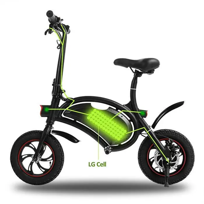 Best Aluminum Folding Electric Bike 350W 36V 20-30km/h Lightweight E-Bike Portable Electric Bicycle 6