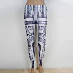 Women Legings Printed Leggins high Stretch Girls Legging Punk Rock Leggin Fashion Pants 2019 Narrow Pants