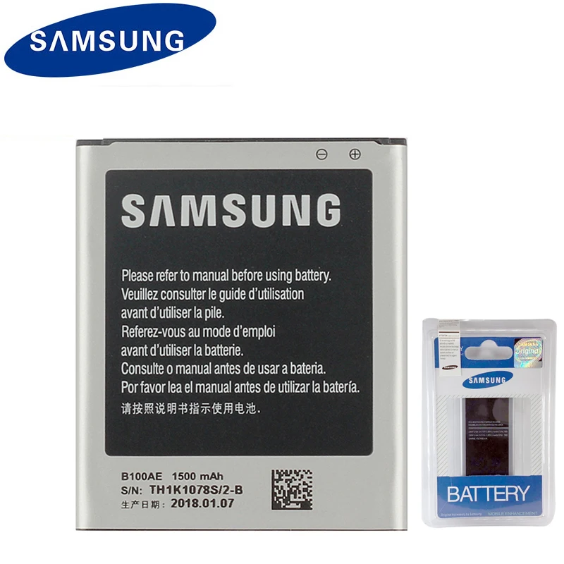 

SAMSUNG Original Battery B100AE For SAMSUNG Galaxy Ace 3 Ace 4 S7898 S7278 S7272 S7568i S7278 i679 S7270 S7262 i699i G313H G318h