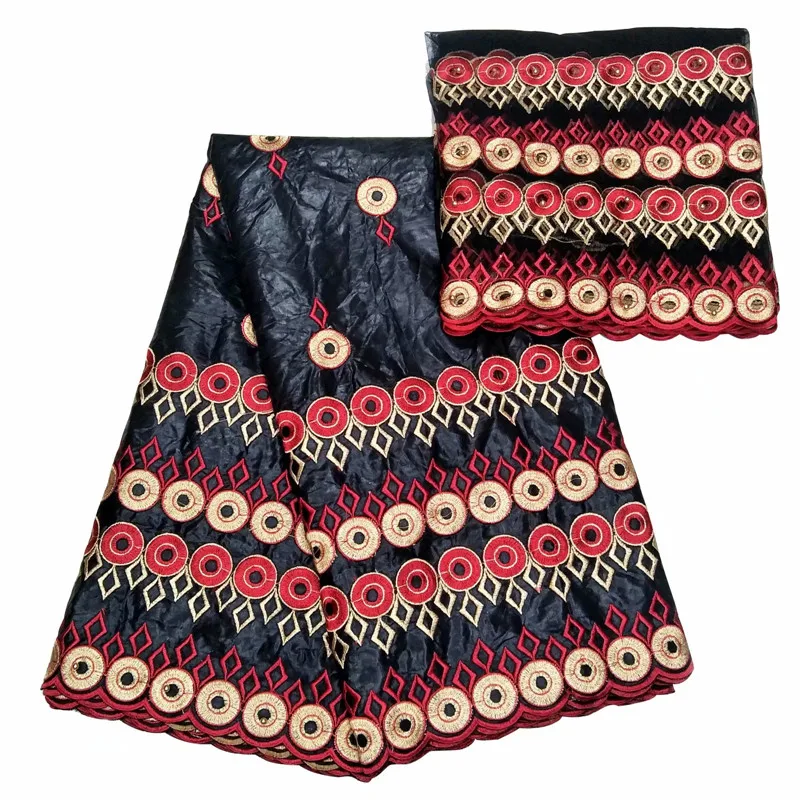 

WX!Purple African Bazin Riche Lace Fabric With beads For Sewing Embroidered Bazin Riche Getzner Fabric 5yards + 2yards ! L71936