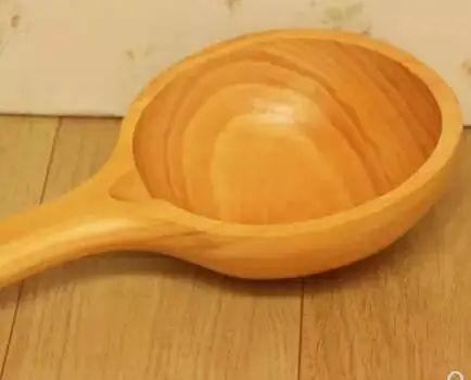 large solid wood ]water scoop wooden scoop 30*15cm