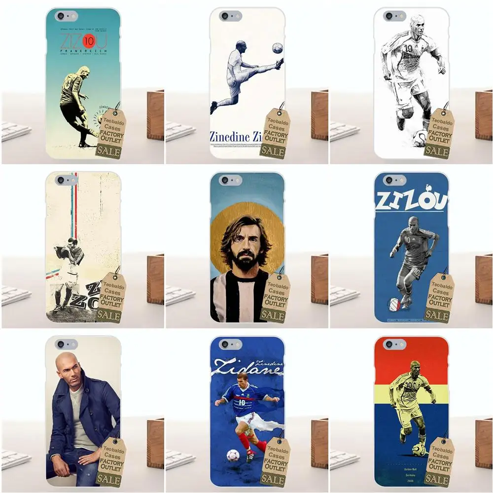 Мягкие чехлы из ТПУ чехол Zinedine Yazid Zidane Zizou для Apple iPhone 4 4S 5 5C SE 6 6S 7 8 Plus X LG G4 G5 G6 K4 K7 K8