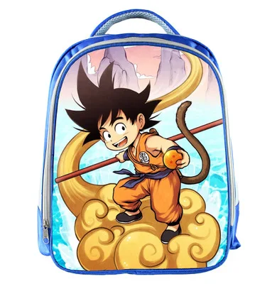 

Anime Dragon Ball Cosplay Kindergarten baby child 4-5-6 year old bag high capacity backpack child birthday gift