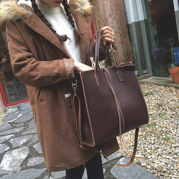 

2017 women's handbag big brief fashion women's vinatge handbag shoulder casual messenger bag