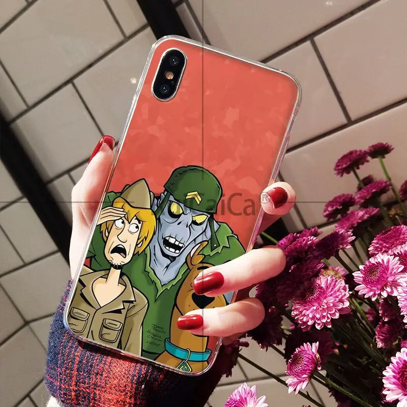 Ruicaica Shaggy and Scooby Doo рукоделие принт рисунок чехол для телефона чехол для iPhone X XS MAX 6 6 S 7 7 plus 8 8 Plus 5 5S XR - Цвет: A15