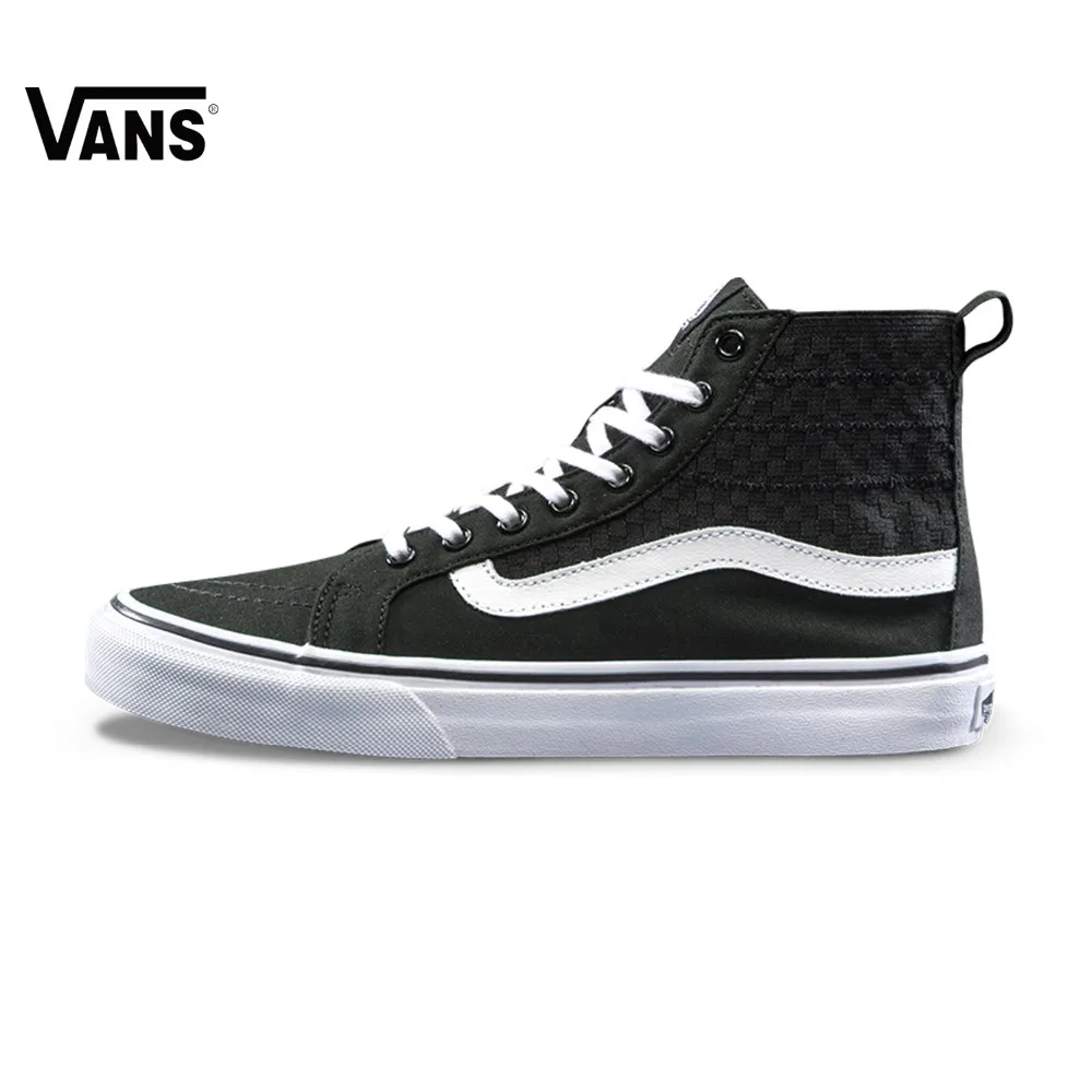 Original Vans New Arrival High-Top Women's Skateboarding Shoes Sport Shoes Canvas Shoes Sneakers