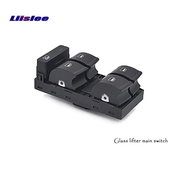 

Liislee For Audi A4 B6 A4 B7 Glass lift main switch Accessories Left front door glass lifter main switch Black Button