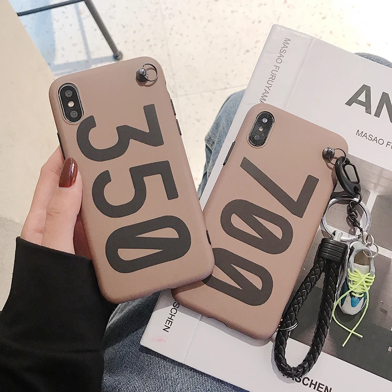 350 boost v2 700 Kanye Мягкий силиконовый чехол для iphone 6 S 7 7plus 8 8plus X 10 XR XS Max 3D модель обуви автомобильный чехол для телефона