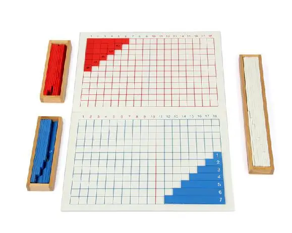 

Free Shipping!Baby Toys Kid Advance Montessori Subtraction Strip Board Educational Early Learning Toys Wooden Blocks Math Toys