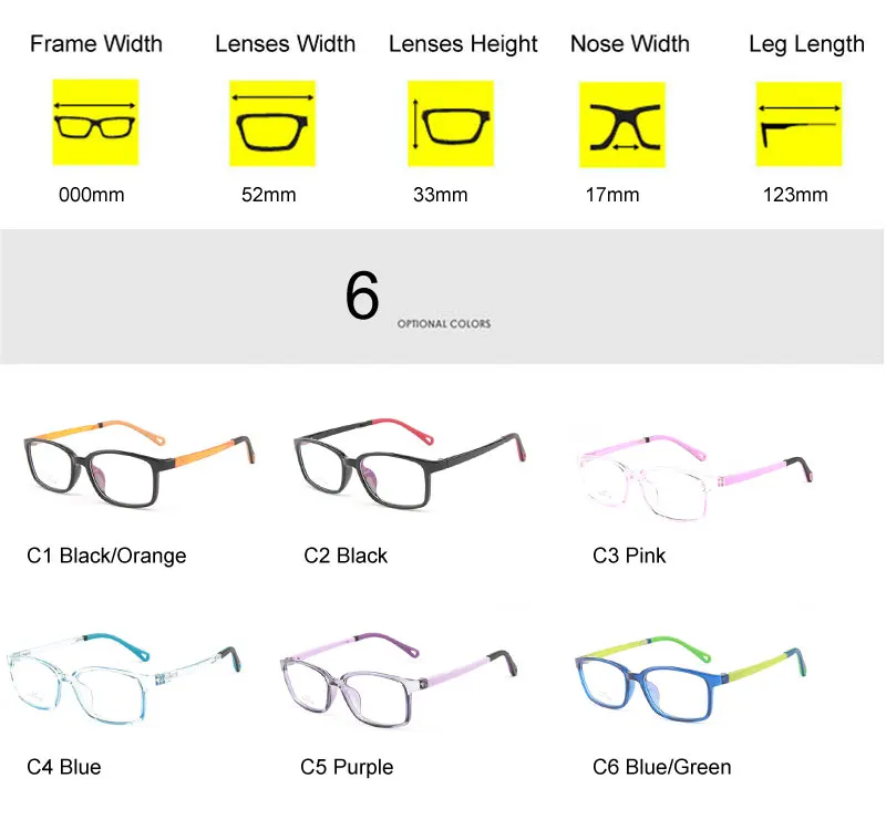 Рамка для детских очков для мальчиков и девочек, UV400, синие, блокирующие оптические детские очки, квадратные, прозрачные, компьютерные, антибликовые