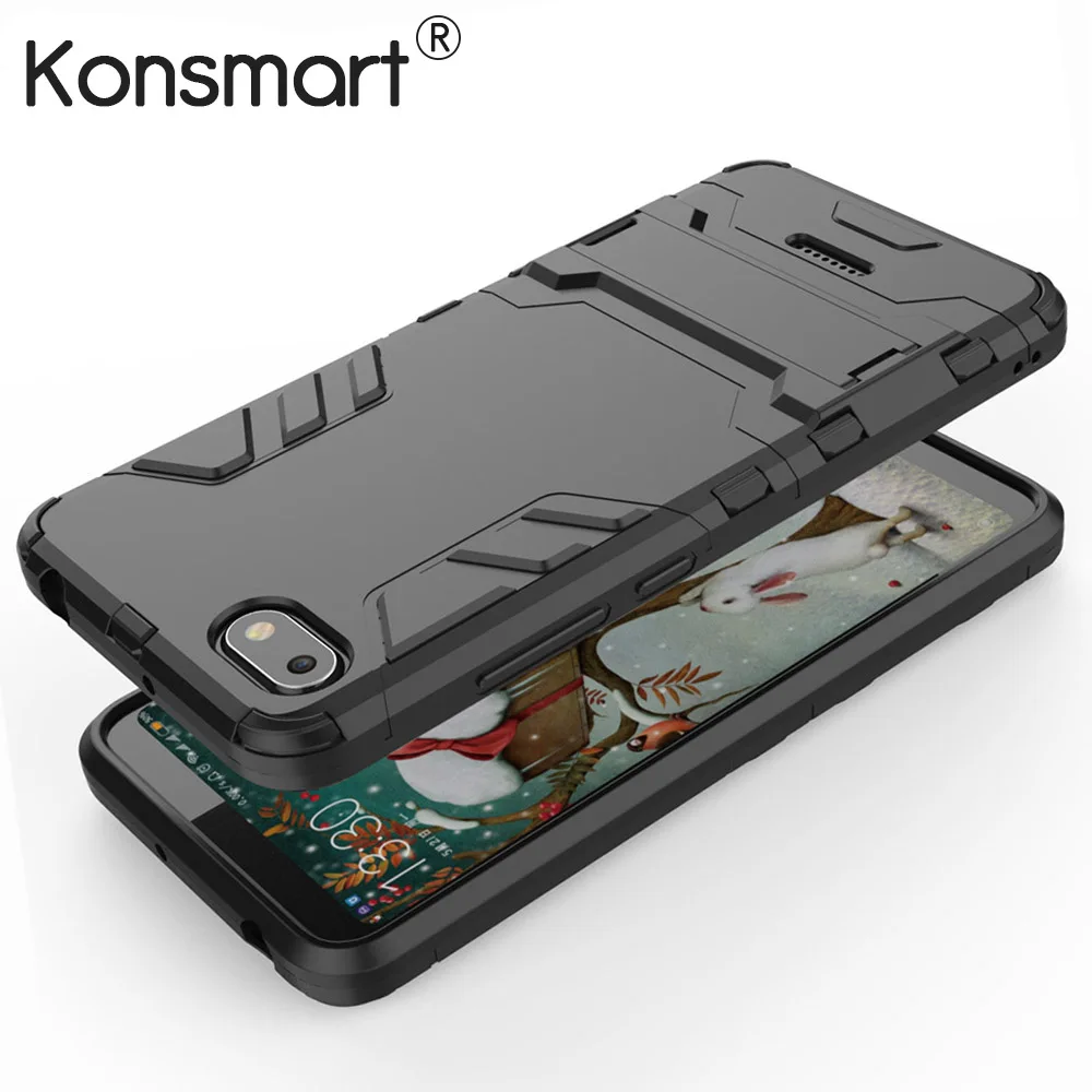 

For Xiaomi Redmi 6A Case Armor Hard Back Cover Global Version Redmi 6A Case Redmi6A Phone Cases 2GB 16GB 32GB 5.45" KONSMART