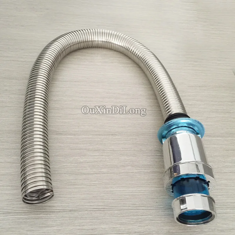2PCS Stainless Steel 73cm shower hose soft shower pipe flexible