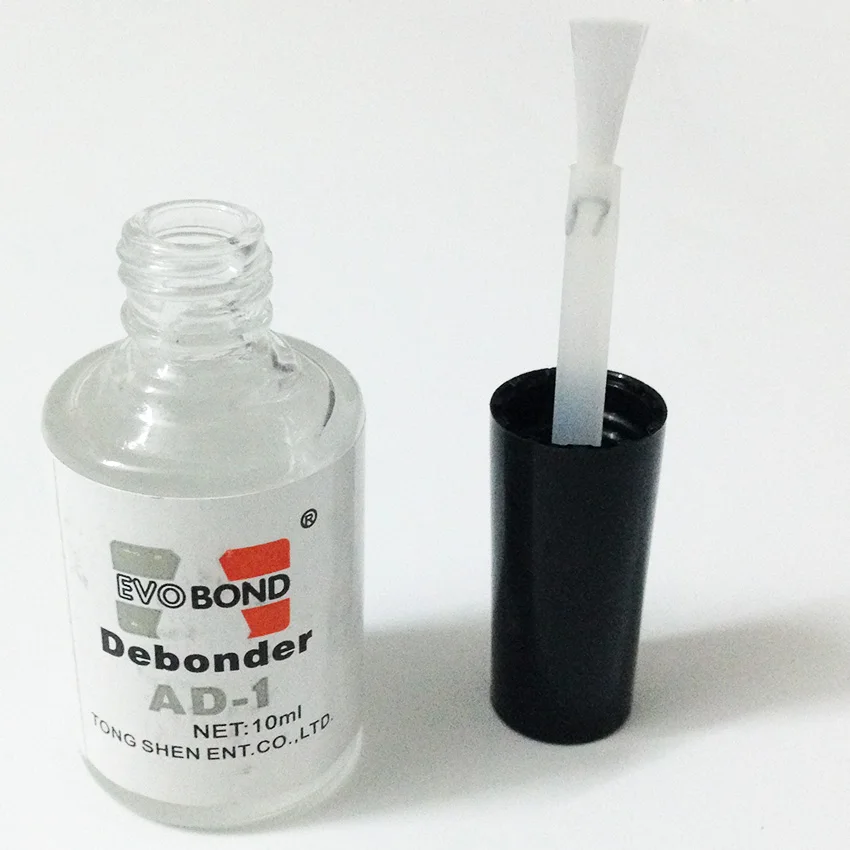 

1pc 10ml degreaser for nails with Brush Efficient Fast Removers for Nail Polish Sticker Decoration Fake Nail cleanser