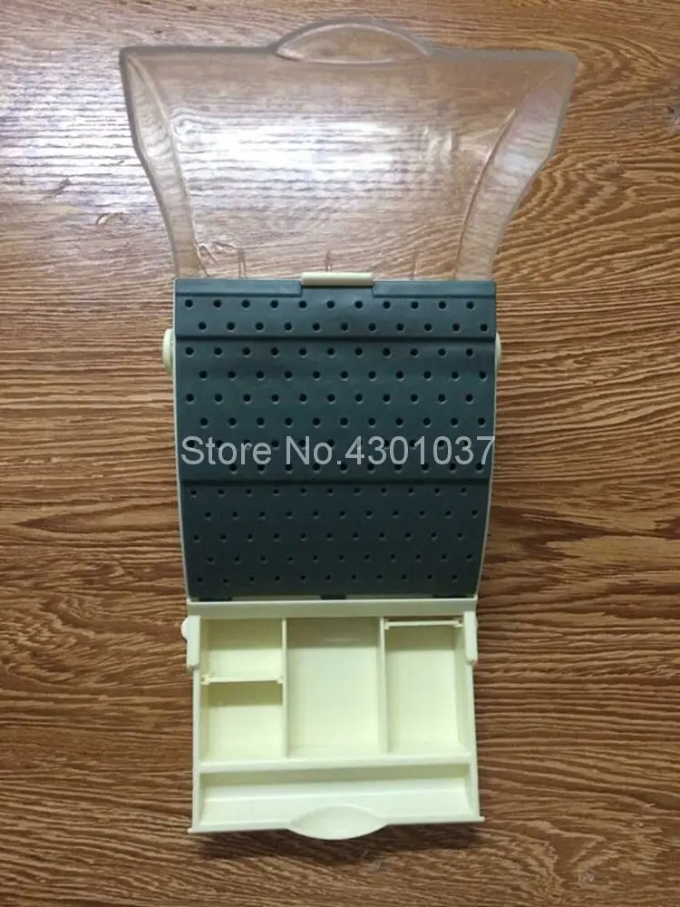 Dental-Bur-Block-Holder-Station-with-Pull-out-Drawer-Holds-142-Burs-87-FG-RA-AND_1