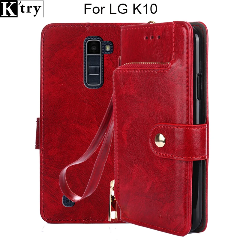 

K'try Smart View Flip Cover Leather Case For LG K10 LTE 2016 K420N K430 K430DS F670 Phone Case Sleep Luxury Shockproof Shell