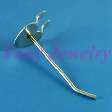 80 шт. металлический крюк для витрин супермаркетов для Pegboard Дисплей держатель стойки WG-5-II9