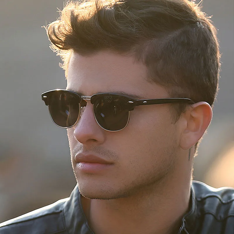 

Classic Polarized Sunglasses Brand Designer Men Women Retro High Quality Sun Glasses Female Male Fashion Sunglass UV400 Eyewear