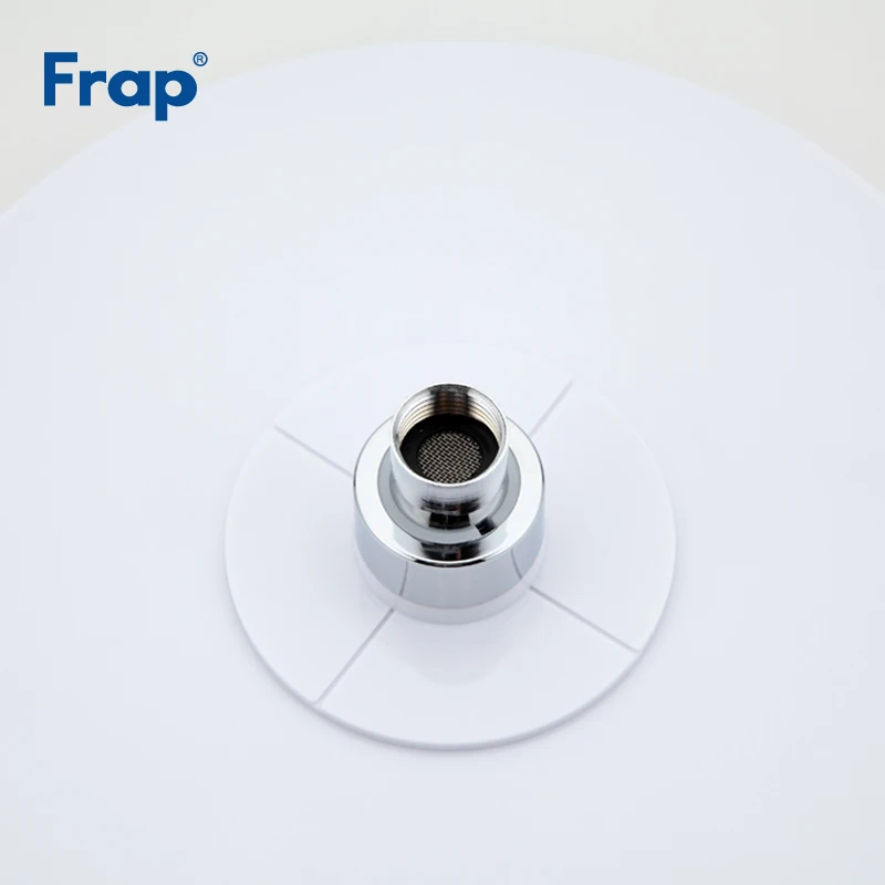 FRAP Новое поступление 245 мм BathRound ABS пластиковая насадка для душа, водосберегающая насадка для душа, аксессуары для ванной комнаты, F008-25