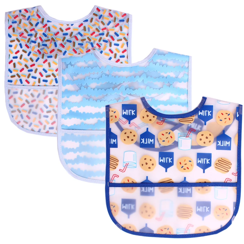 

2019 3PCS/LOT 0-6Months Baby Boy Girl Bib Baby Accessories Roupas de bebe Baby Bibs Babador Infant Cotton Cartoon