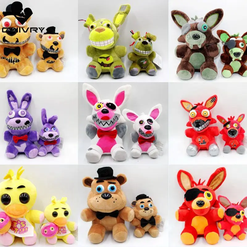 

15~18cm Kids Lovely Soft Plush Toys Boys Girls Pillow Stuffed Animal Dolls Cute Cartoon Toys Children Birthday Gift