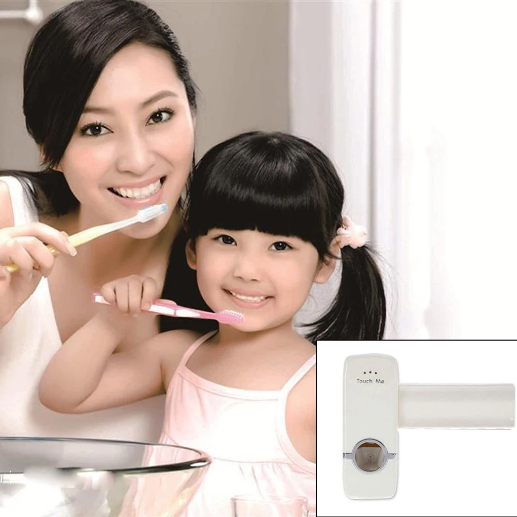 Ленивый инструмент для ванной комнаты с автоматическим Диспенсер зубной пасты, для зубной щетки, держатель для ванной комнаты, для того, чтобы дети Чисти зубы