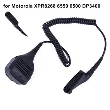 New Mic Microphone For Walkie Talkie for Motorola XPR8268 6550 6500 DP3400 Handheld Speaker Mic for Motorola Radio