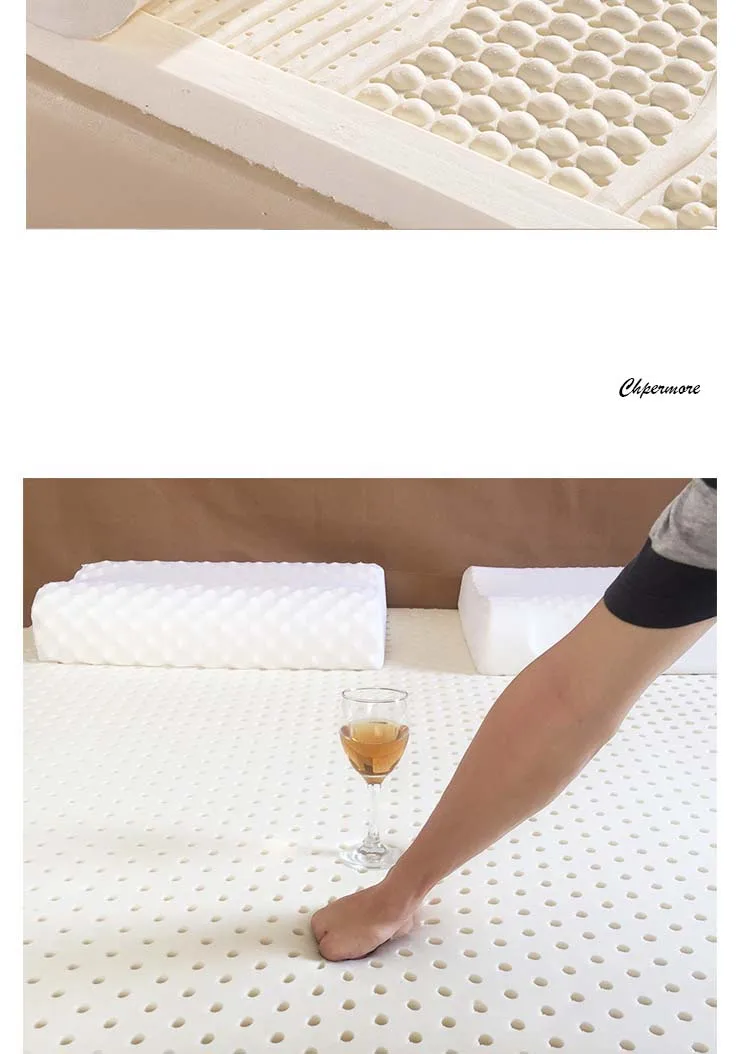 Chpermore 100% натуральный латекс матрасы с медленным отскоком татами складные одиночные двойные татами mattressс белой внутренней крышкой