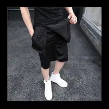 Фальшивое Болеро хип-хоп пять минут Штаны юбка стилист штаны Гарун/M-XL