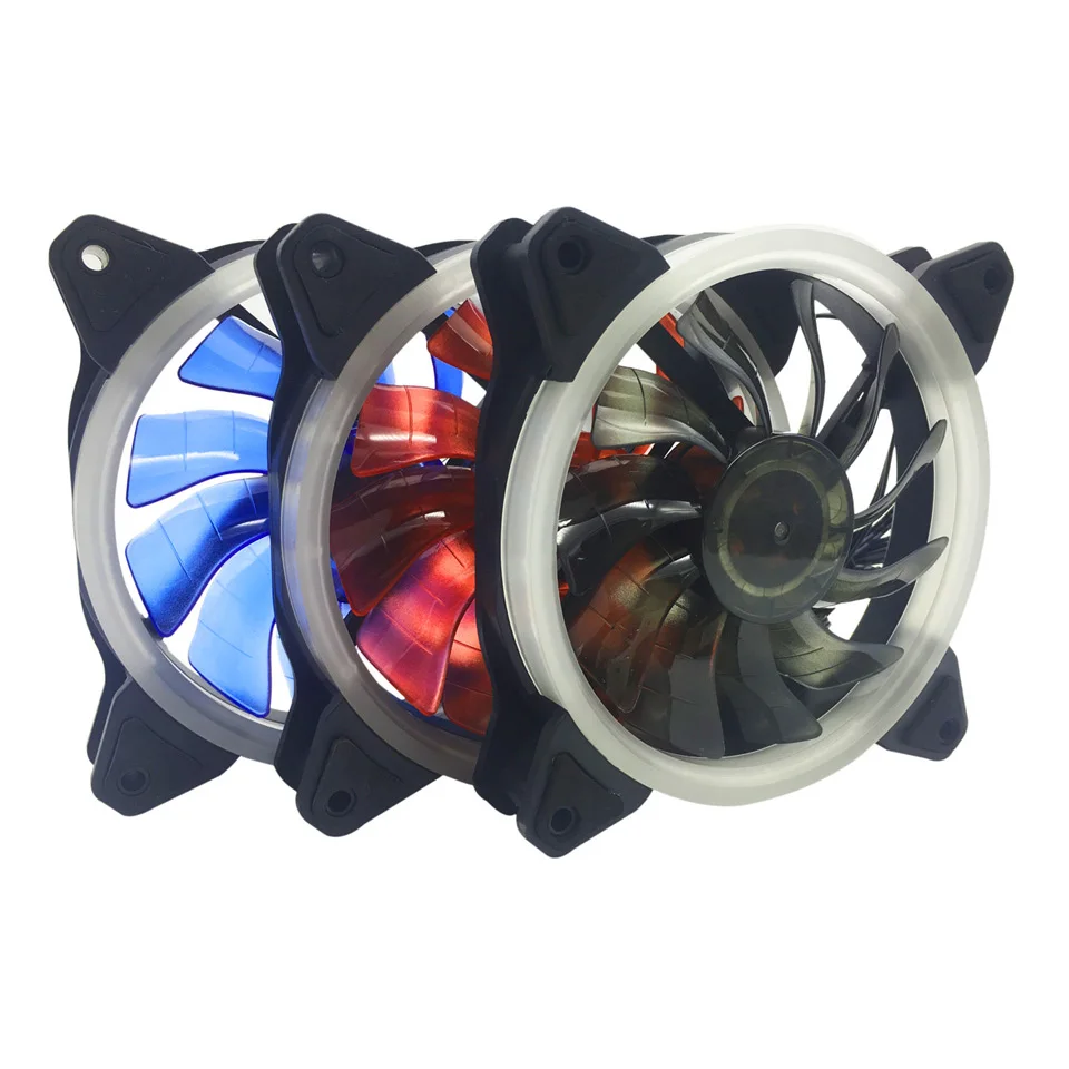 ZML F12025 120 мм RGB Вентилятор охлаждения компьютера вентилятор охлаждает со