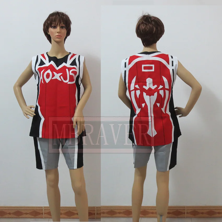 

LOL The Hand of Noxus Darius Cosplay Costume Basketball Suit custom-made Any Size