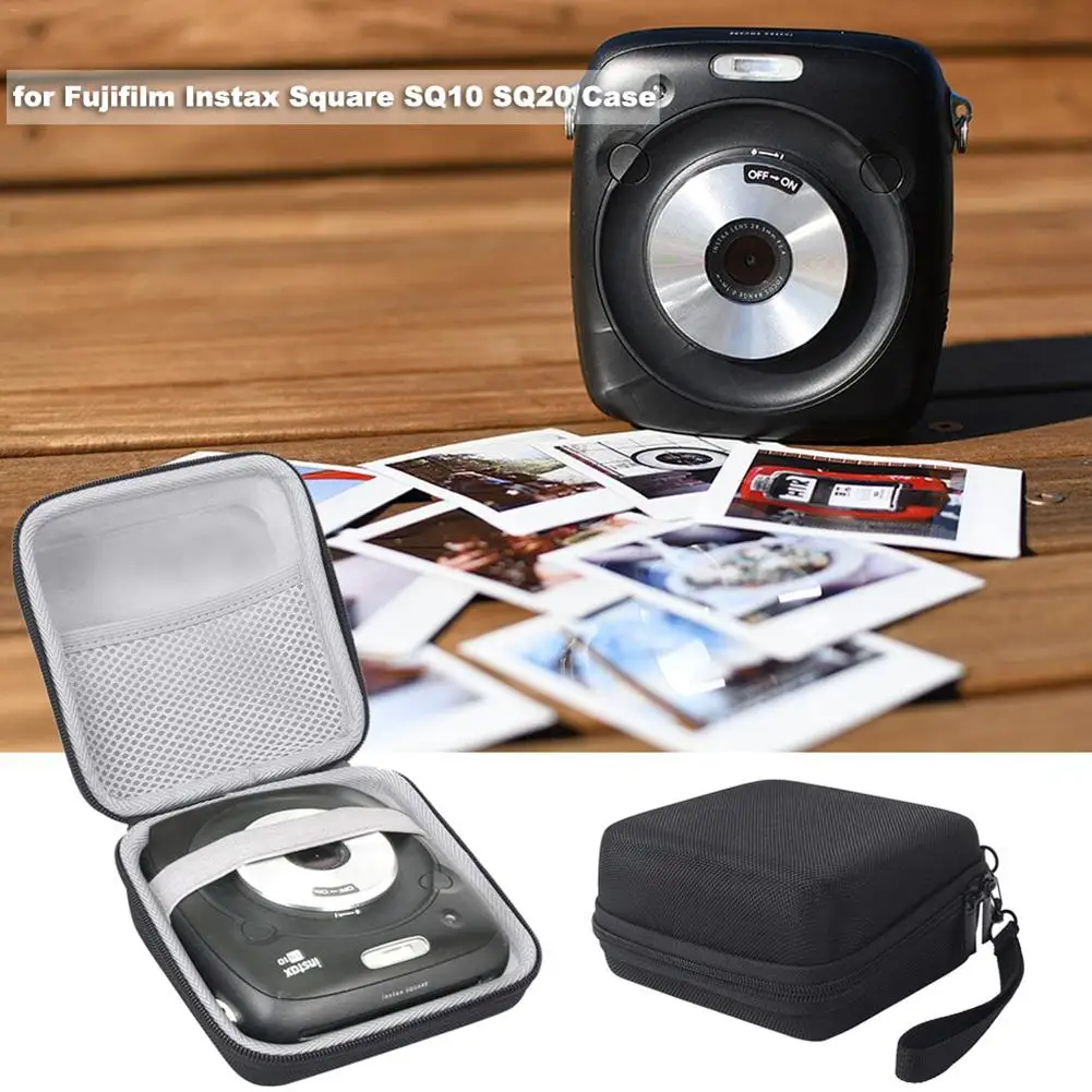 EVA Storage Case Portable Travel Bag For Fujifilm Instax Square SQ10 SQ20 Camera Shockproof Semi-waterproof Dustproof Case