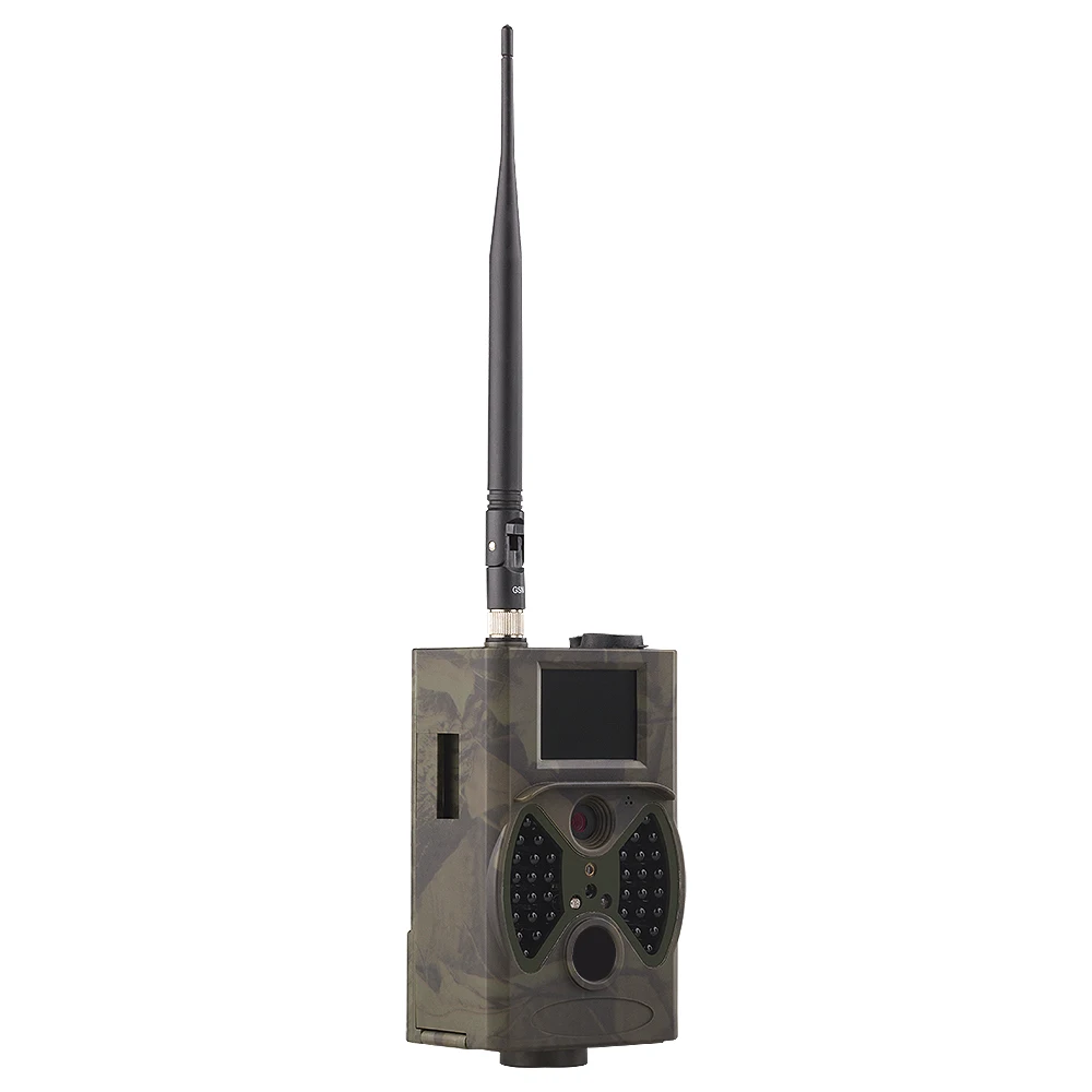 2G GSM MMS SMTP Hunting Trail Camera Cellular Mobile 16MP 1080P Photo Traps Wild Camera HC300M Wireless Wildlife Surveillance