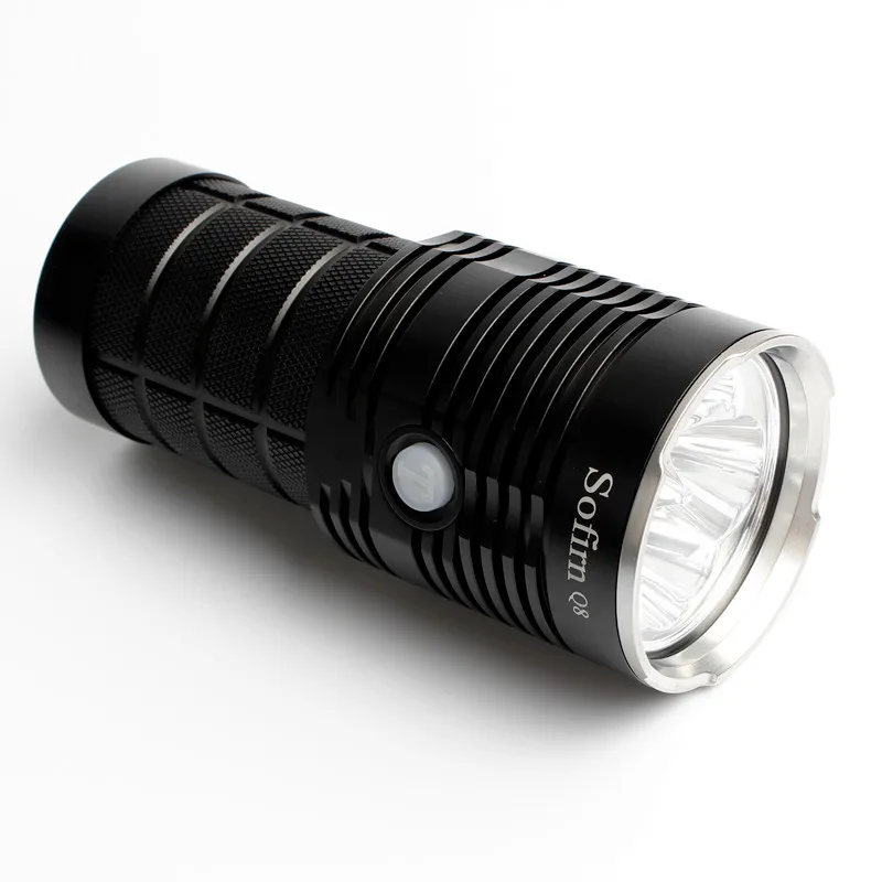  Newest Sofirn Q8 4*XPL HI 5000LM Powerful LED Flashlight 18650 Multiple Operation Procedure Super B - 32920587281