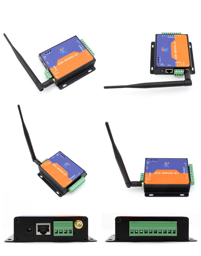 USR wifi IO 83 Бесплатная доставка 8 релейных выходов релейная плата/wifi реле управления