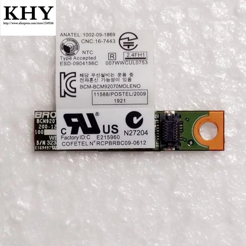 Карта адаптера Bluetooth 4 0 для Thinkpad X200 X220 T400S T410 T420 T430 T430S T510 T520 T530 W510 W520 W530 FRU 60Y3303