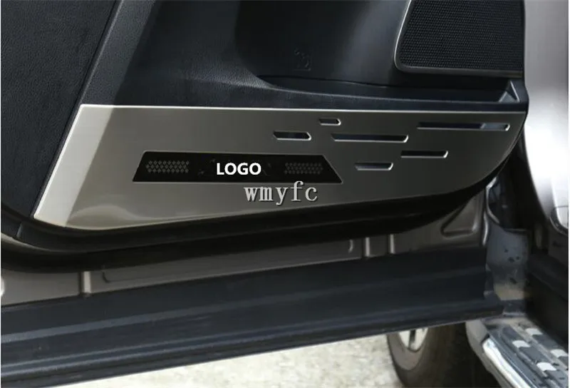 Для Toyota RAV4 RAV 4-18 внутренняя противоскользящая накладка из нержавеющей стали защитная наклейка Аксессуары для внутренней отделки интерьера