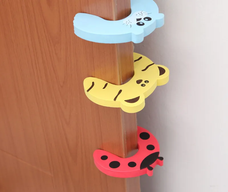 Finger Protector Foam Door Stopper Door Finger Baby Kids 6pcs