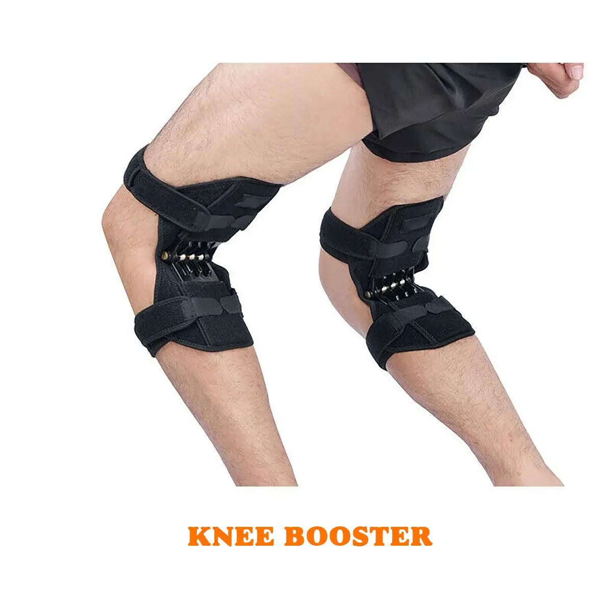 High Quality Outdoor Joint Support Knee Pads Breathable Non-slip Power Lift Joint Support KneePads Powerful Security Protection