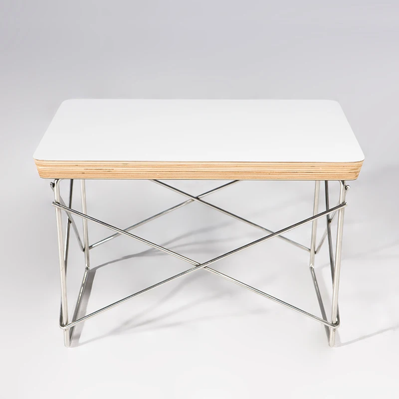 Hot sales Tea table Wire Base simple LTR end table Modern Small coffee table for living room sofa side table