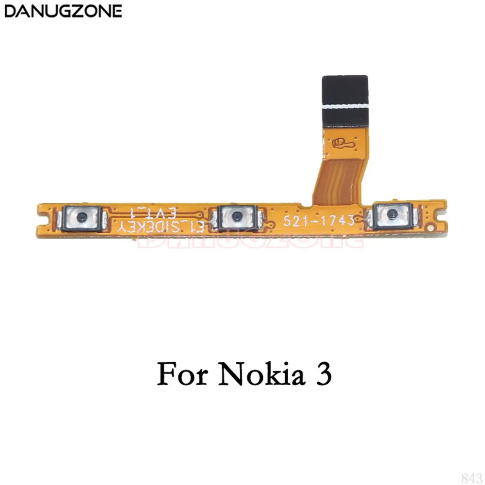 Кнопка питания Кнопка переключения громкости кнопка отключения звука вкл/выкл гибкий кабель для Nokia X6 5 6 7 8 2 XL X2 X5/7 Plus/3 3,1 Plus 3,1