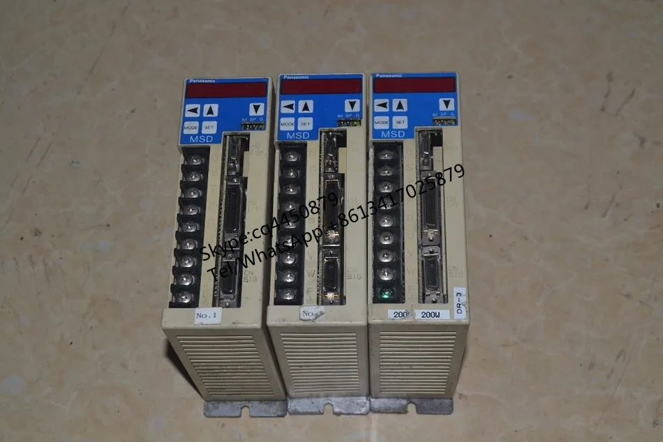 

USED 100% TESTED MSD023A1XK AC SERVO DRIVE MSD023A1XK SERVO DRIVER MSD023A1XK FOR PAN